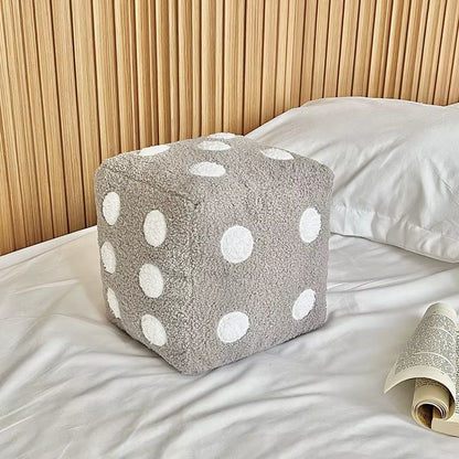 20Cm Ins Creative Simple Home Decoration Pillow Fun Simulation Dice Plush Toy Sofa Cushion Floor Mat