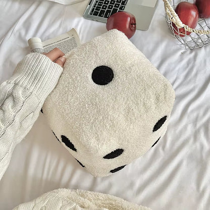 20Cm Ins Creative Simple Home Decoration Pillow Fun Simulation Dice Plush Toy Sofa Cushion Floor Mat